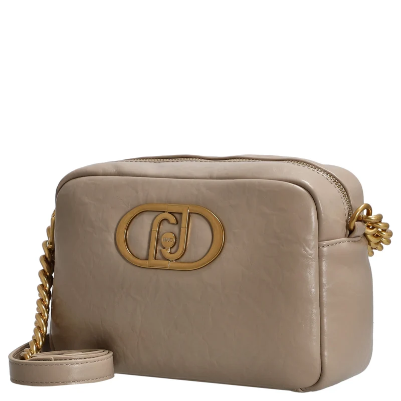 Liu Jo Lapuffy - Bolso de hombro M 23 cm (color: arena oscura)