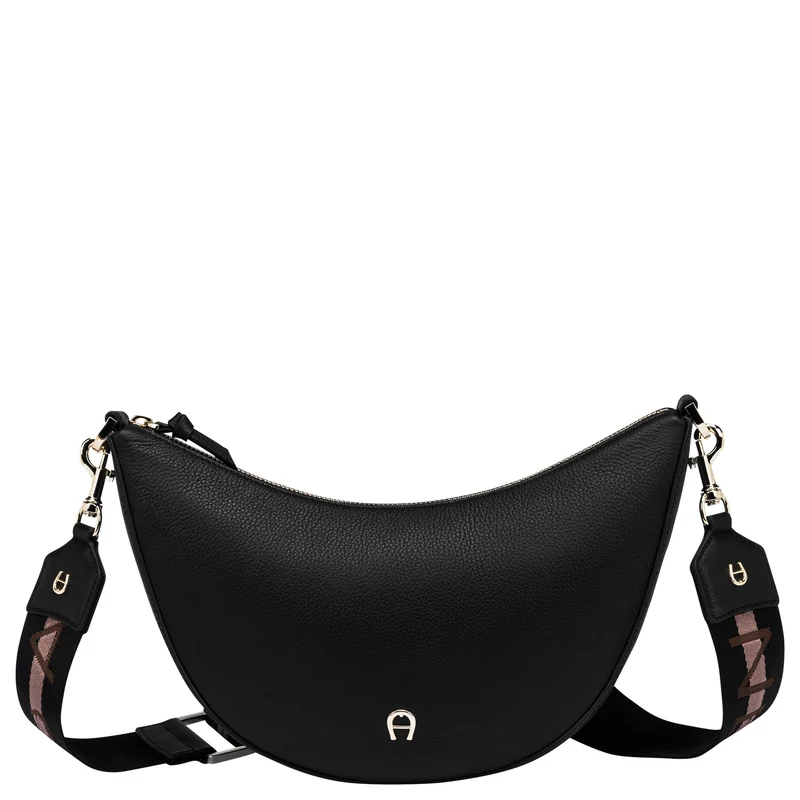 Aigner Zita - Bolso de hombro S 30 cm (black coloured)