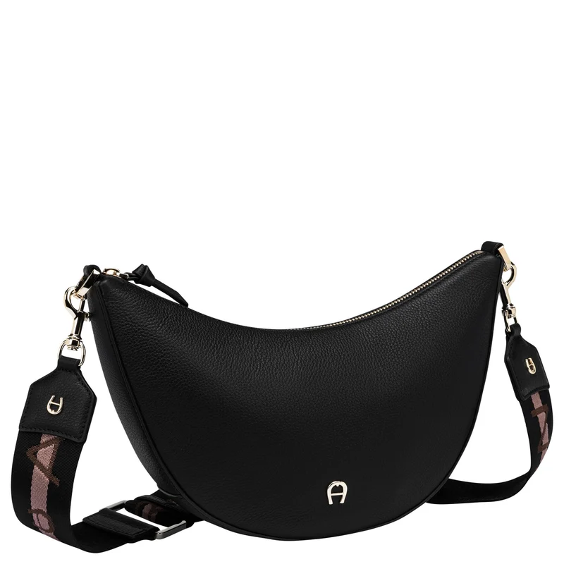 Aigner Zita - Bolso de hombro S 30 cm (black coloured)