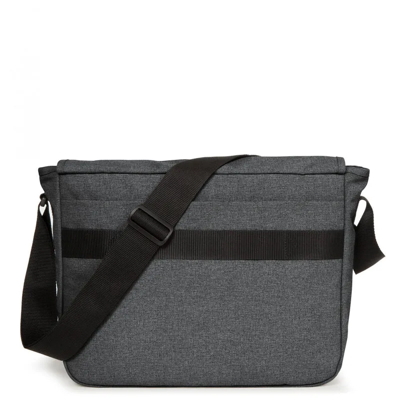 Eastpak Delegate + - Bolso bandolera 17" 38.5 cm (black denim)