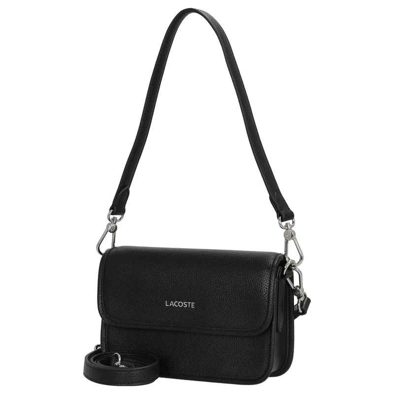 Lacoste Flap Crossover Bag - Bolso bandolera 21 cm (noir)