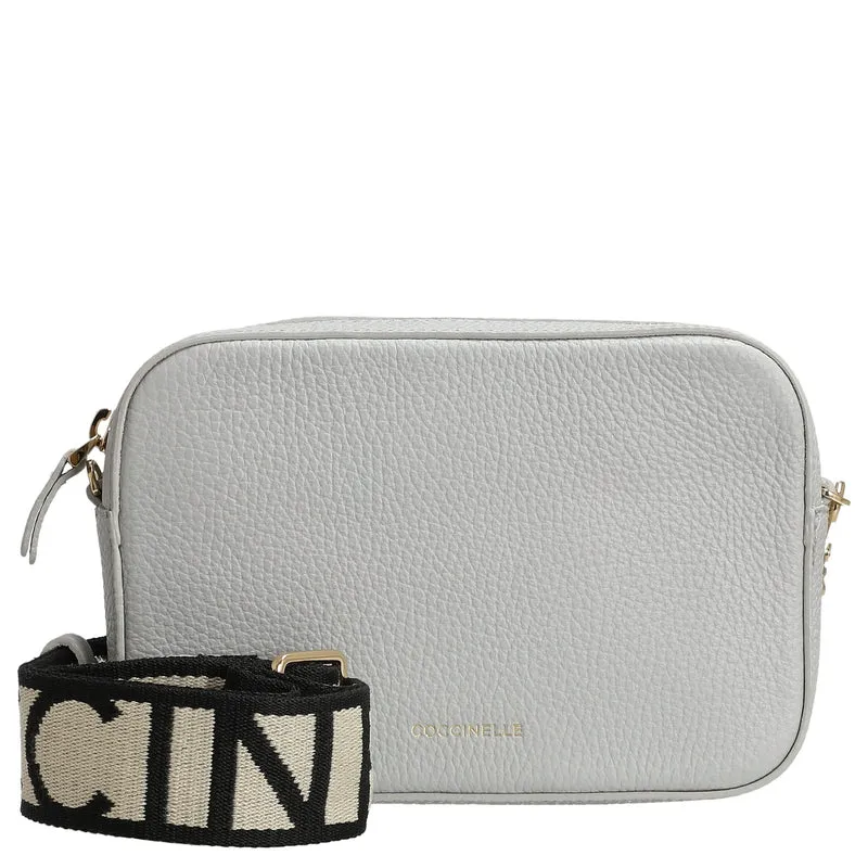 Coccinelle Tebe - Bolso bandolera S 19 cm (snow)