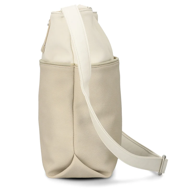 zwei Jana J10 - Bolso de hombro 29 cm (nubuk-linen)