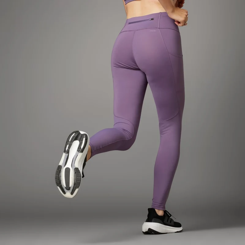 adidas Tights Ultimate Running - Pantalones de running para mujer (shavio, S)