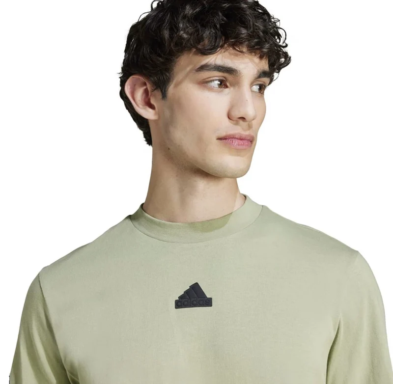 adidas 3S Future Icons - Camiseta Hombre (tengreen, M)