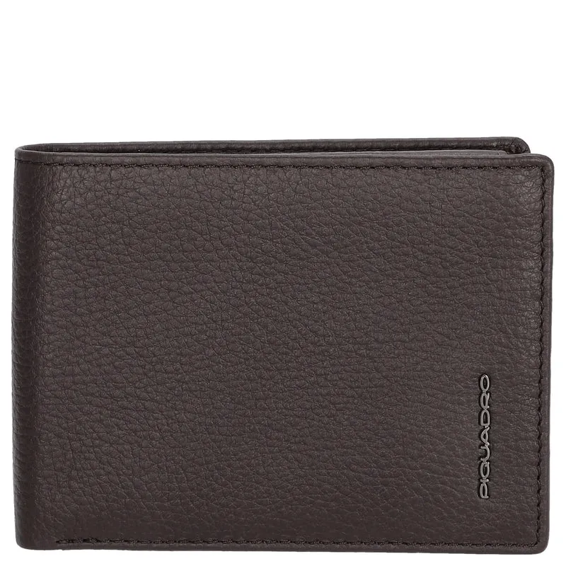 Piquadro Modus - Cartera de hombre 4cc 12.5 cm RFID (plum)