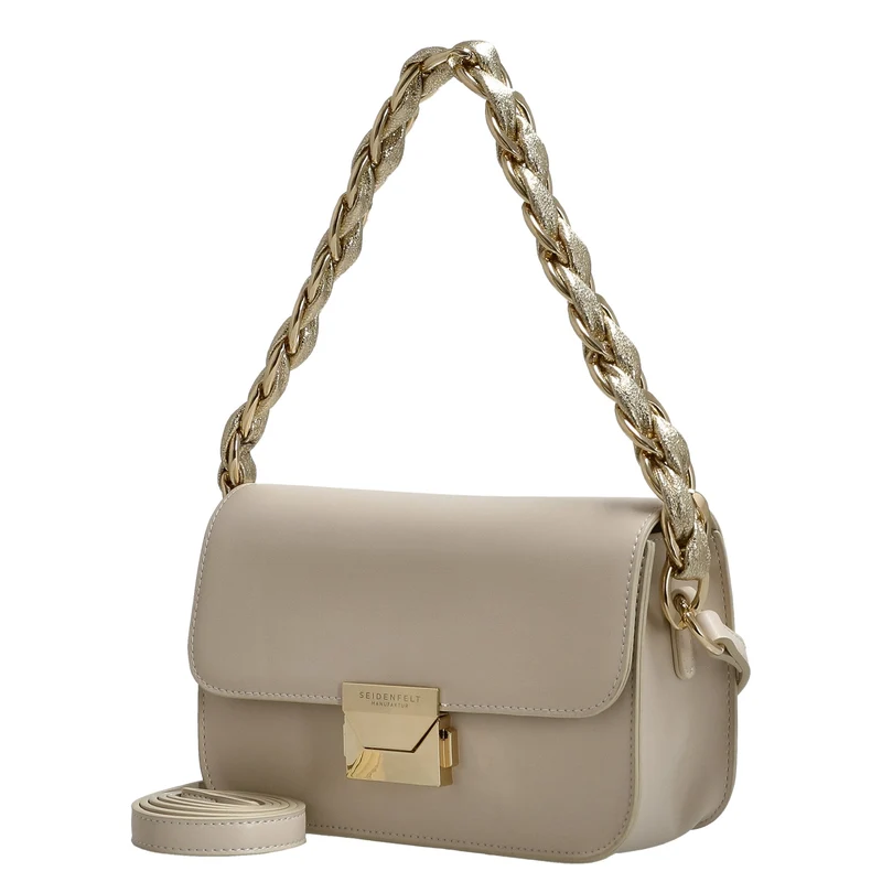 Seidenfelt Hallila Boxy Crossbag - Bolso bandolera 21 cm (beige)