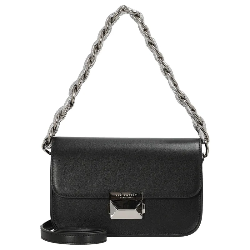 Seidenfelt Hallila Boxy Crossbag - Bolso de hombro 21 cm (black)