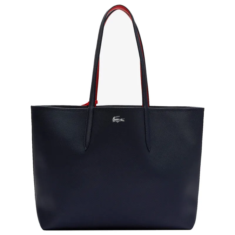 Lacoste Anna - Bolso shopper 35 cm (blue red)