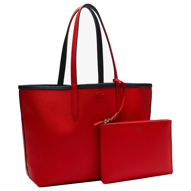 Lacoste Anna - Bolso shopper 35 cm (blue red)