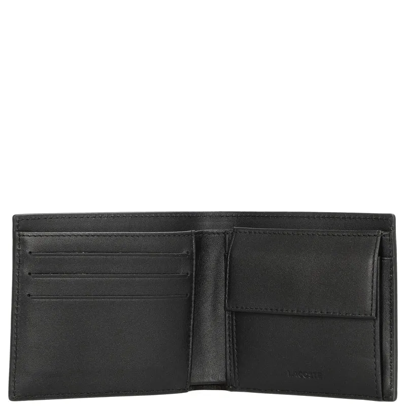 Lacoste FG - Cartera de hombre 3cc 12 cm (black)