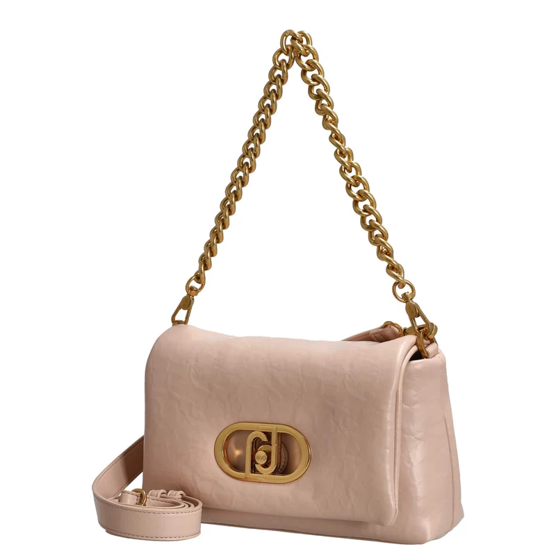 Liu Jo Lapuffy - Bolso bandolera M 26 cm (cipria)