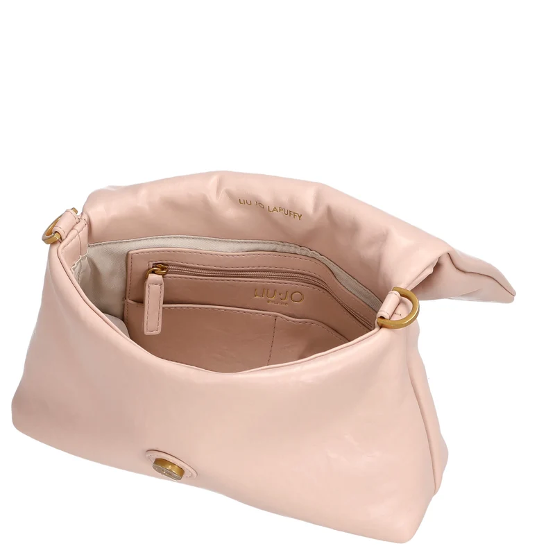 Liu Jo Lapuffy - Bolso bandolera M 26 cm (cipria)