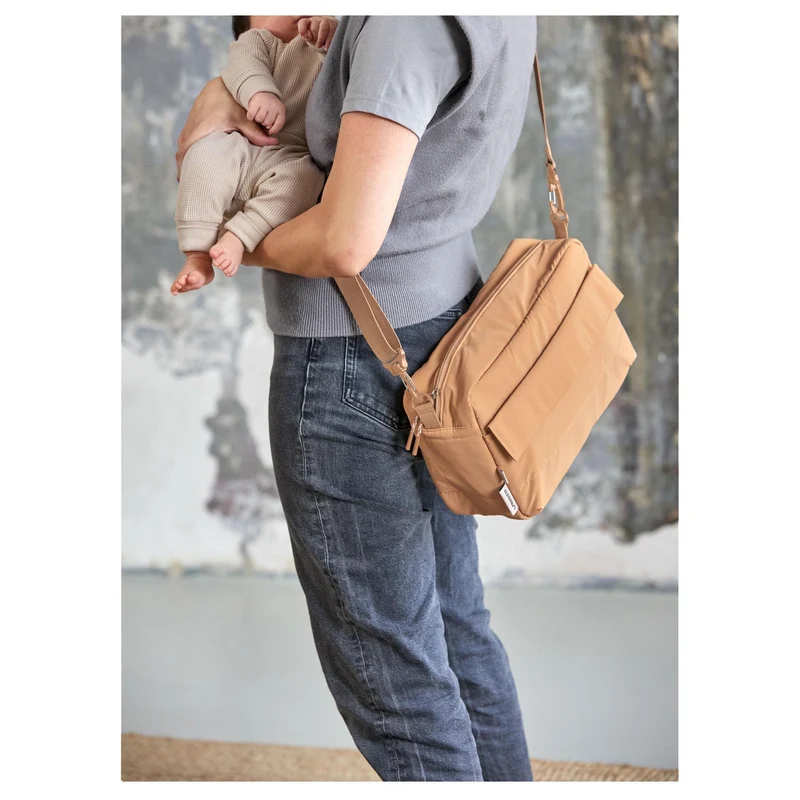 Lässig Casual Buggy Organizer Bag - Bolso bandolera 32 cm (camel)