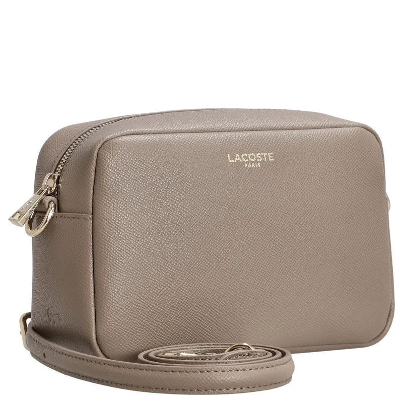 Lacoste Champs-Elysées - Bolso bandolera 20 cm (taupe)