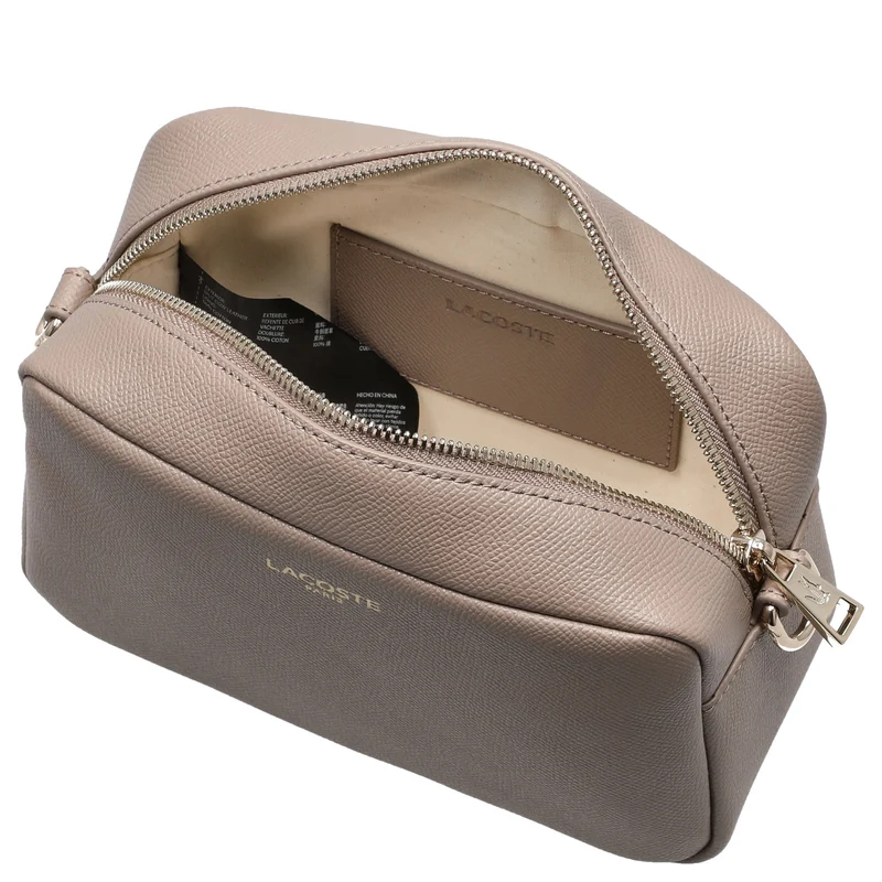 Lacoste Champs-Elysées - Bolso bandolera 20 cm (taupe)