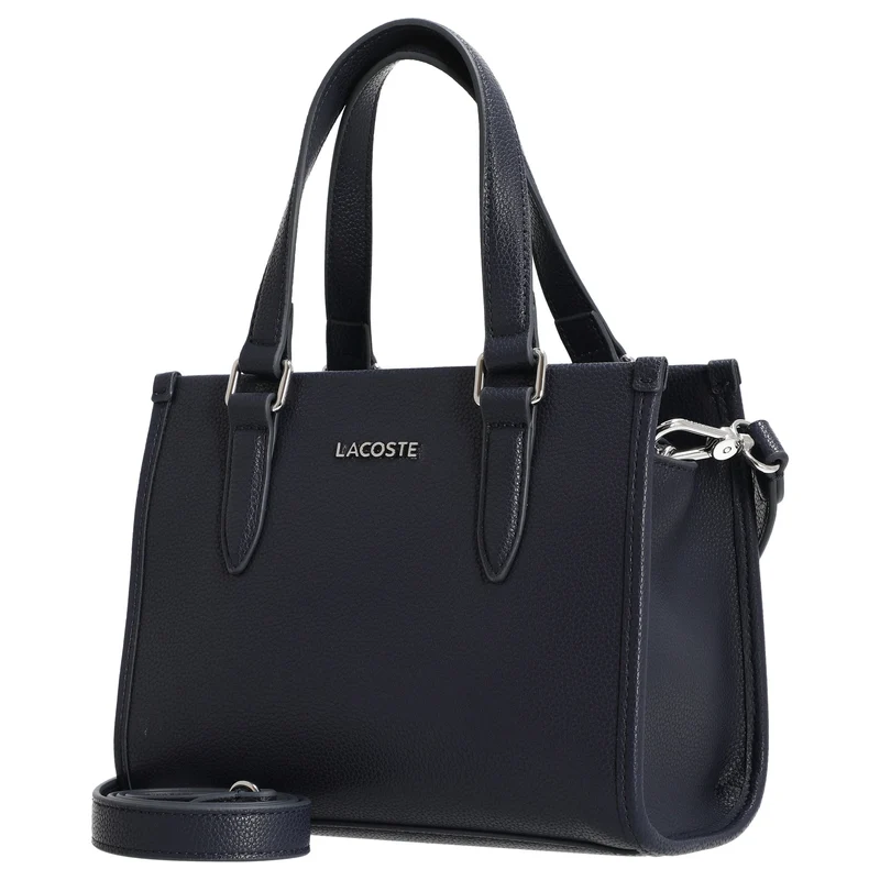 Lacoste Top Handle Bag - Bolso de mano 22 cm (marine)