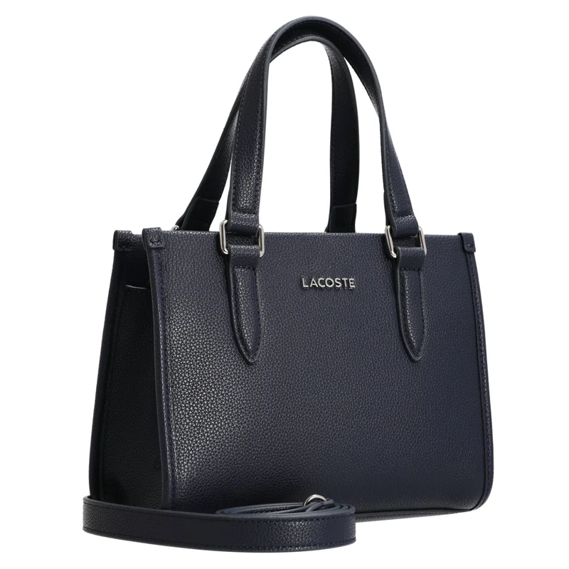 Lacoste Top Handle Bag - Bolso de mano 22 cm (marine)