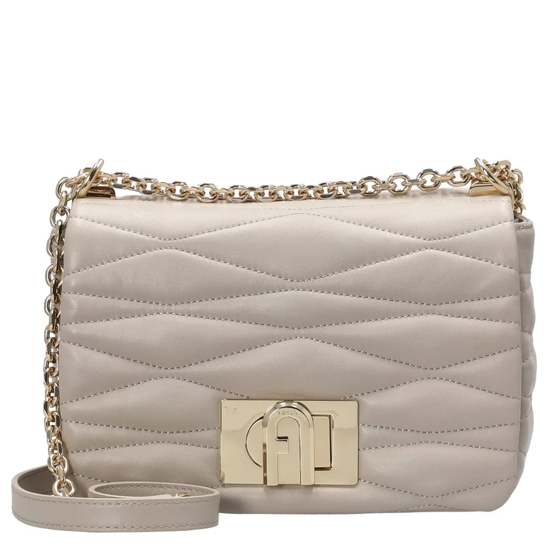 Furla 1927 S Crossbody 22 - Bolso de hombro 21.5 cm (color: vainilla)