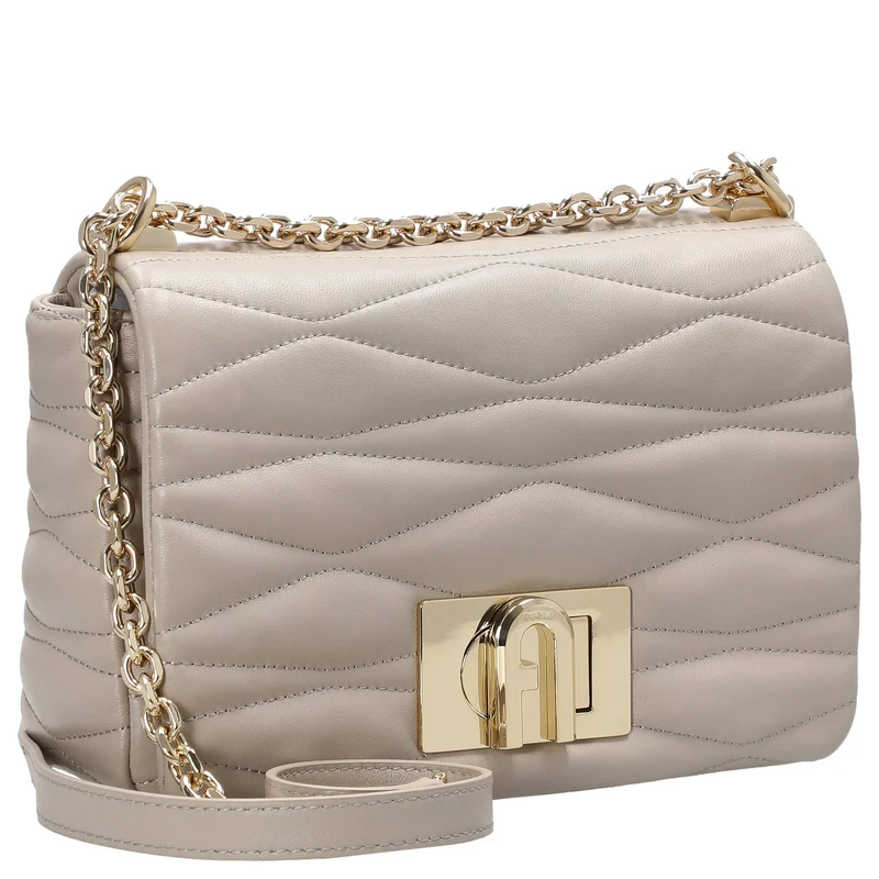 Furla 1927 S Crossbody 22 - Bolso de hombro 21.5 cm (color: vainilla)