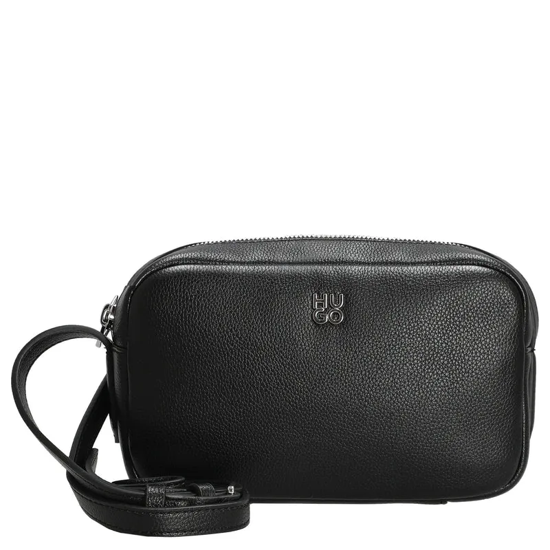 HUGO Women's Chris 2.0 - Bolso bandolera 19.5 cm (black)