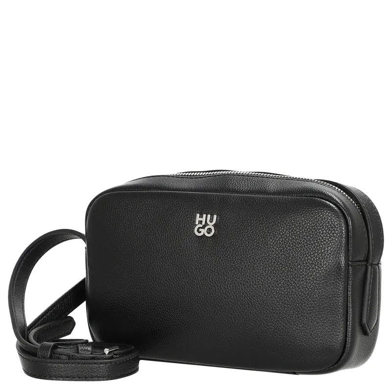 HUGO Women's Chris 2.0 - Bolso bandolera 19.5 cm (black)