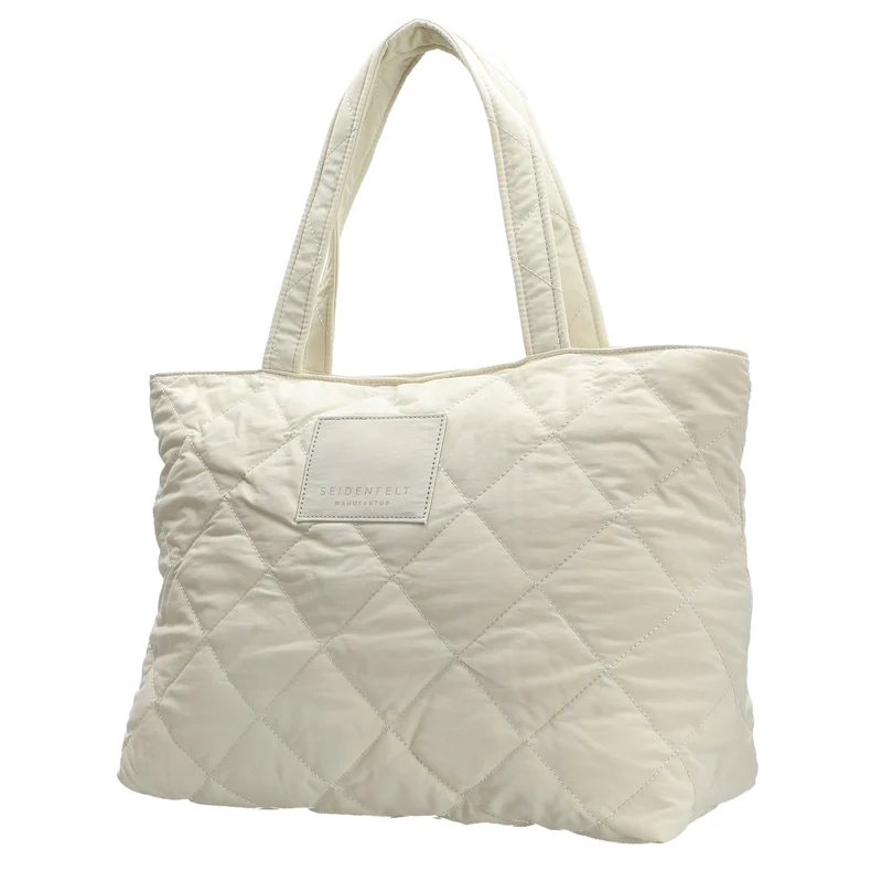 Seidenfelt Hetta - Bolso shopper 50 cm (buttermilk)