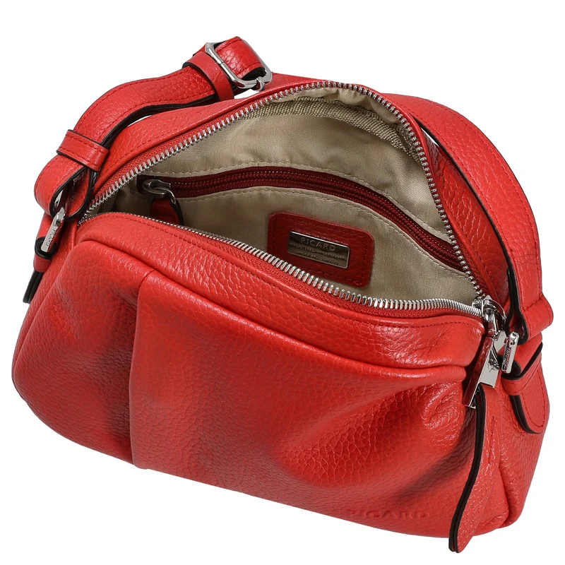 Picard Pure - Bolso bandolera 21 cm Rindsleder (lipstick)