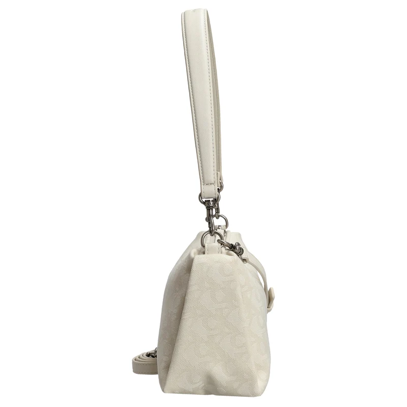 Calvin Klein Monogram - Bolso de hombro 35 cm (natural aop)