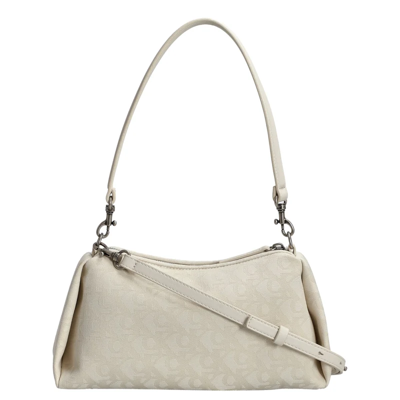 Calvin Klein Monogram - Bolso de hombro 35 cm (natural aop)