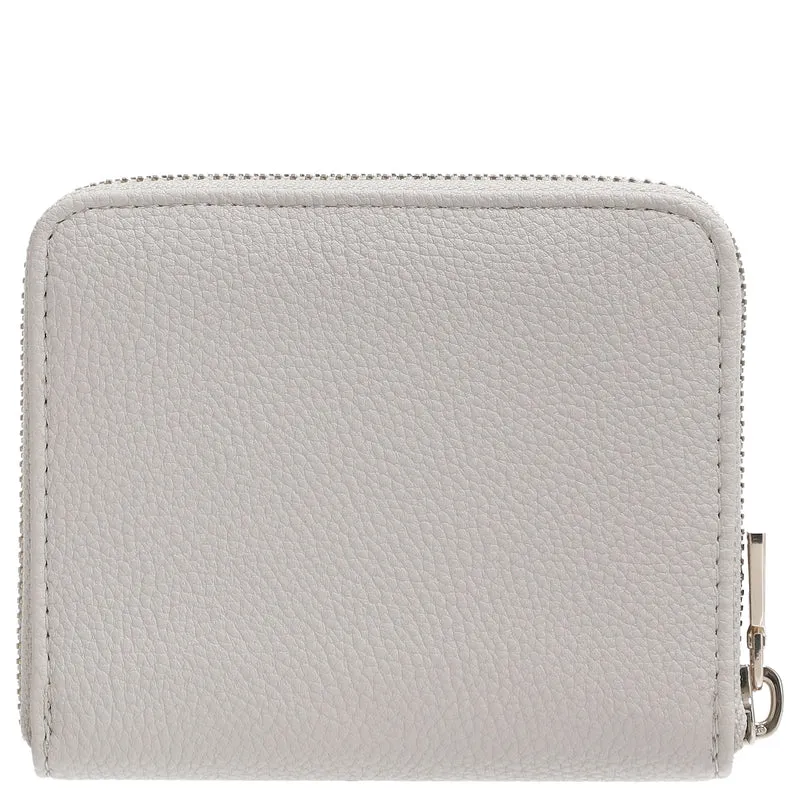 Guess Laurel II SLG Small Zip Around - Cartera 4cc 11 cm (ivory)