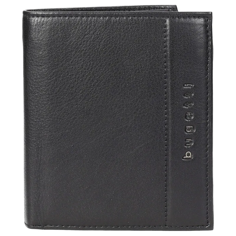 bugatti Nome - Cartera 10cc 12 cm RFID (black)