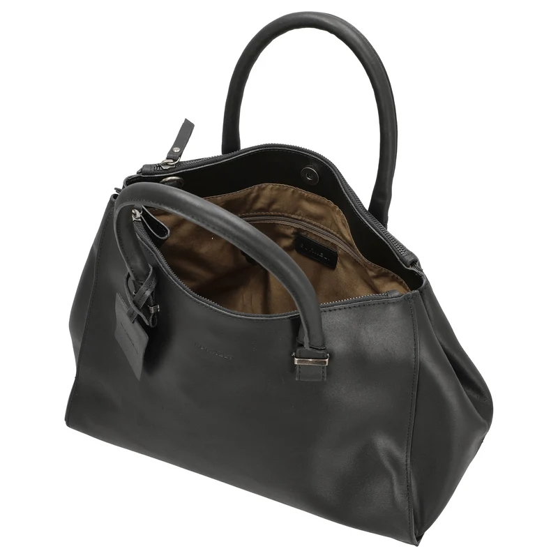 Burkely Vintage Wieske Workbag - Bolso de mano 35 cm (black)