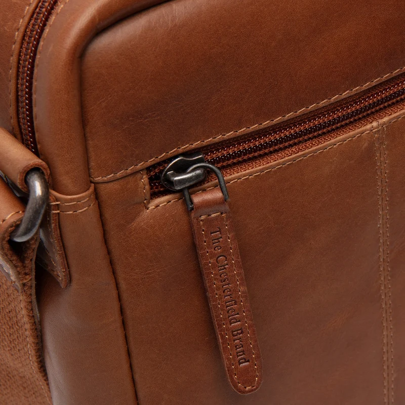 The Chesterfield Brand Laveno - Bolso bandolera 22 cm (cognac)