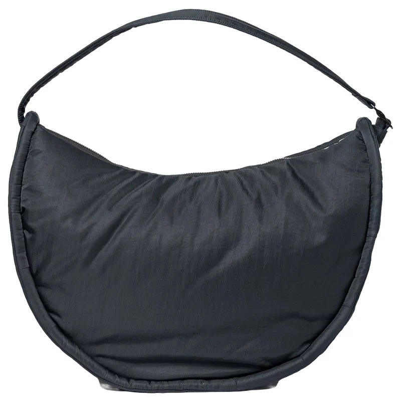 Sandqvist Curve Half Moon Bag L - Bolso bandolera 42 cm (black)