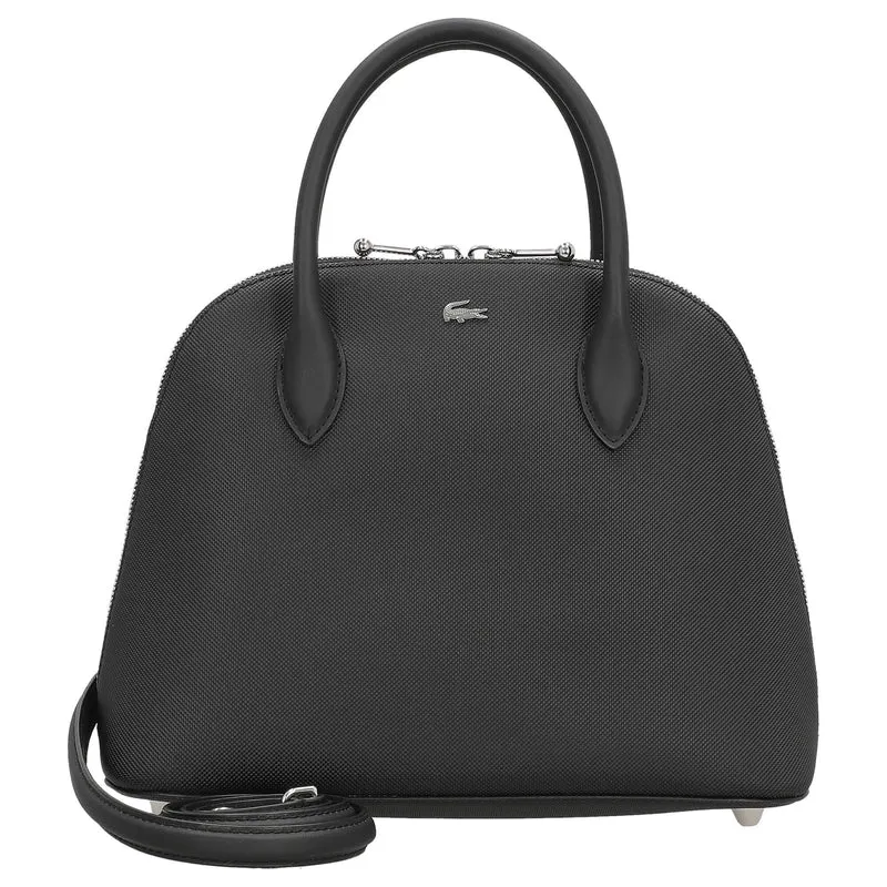 Lacoste Daily City - Bolso de mano 28 cm (negro)