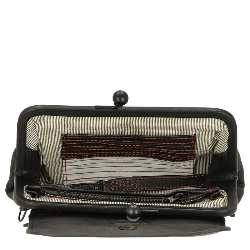 aunts & uncles Grandmas Luxury Club Mrs. Whoopie Pie - Bolso bandolera 22 cm RFID (blacksmoke)