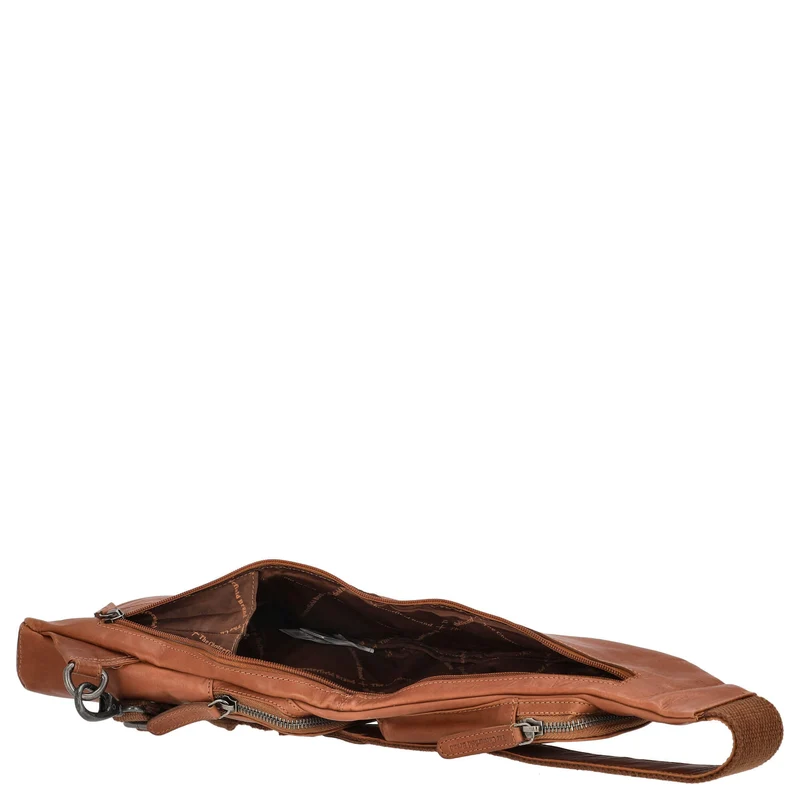The Chesterfield Brand Logan - Bolso bandolera 53 cm (cognac)