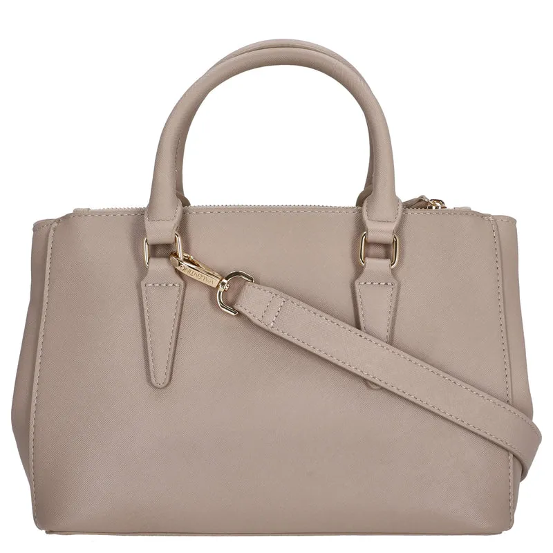 Valentino Bags Zero Re - Bolso de mano 28 cm (beige)