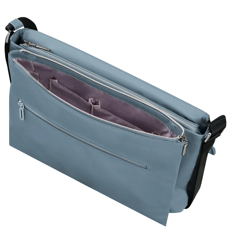 Samsonite en curso - Bolso de hombro de 13.3 "36 cm (gris de gasolina)