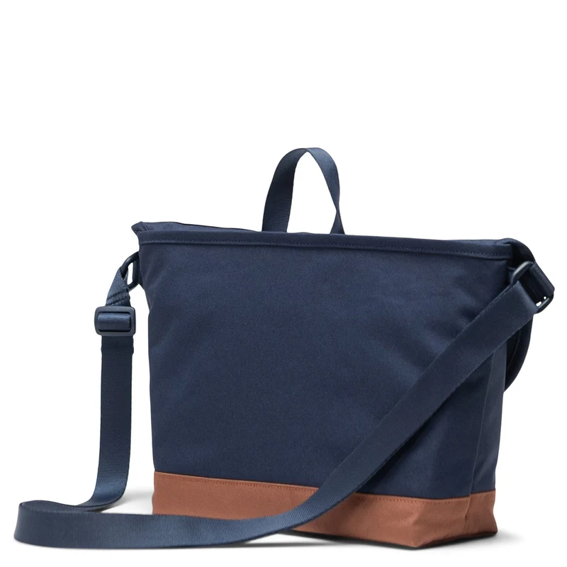 Herschel Cove Messenger - Bolso bandolera S 36 cm (navy/saddle brown)