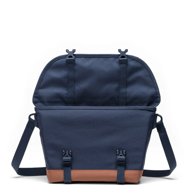 Herschel Cove Messenger - Bolso bandolera S 36 cm (navy/saddle brown)