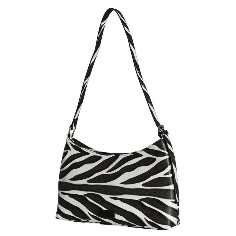 Seidenfelt Fjone - Bolso de hombro 32 cm (zebra)
