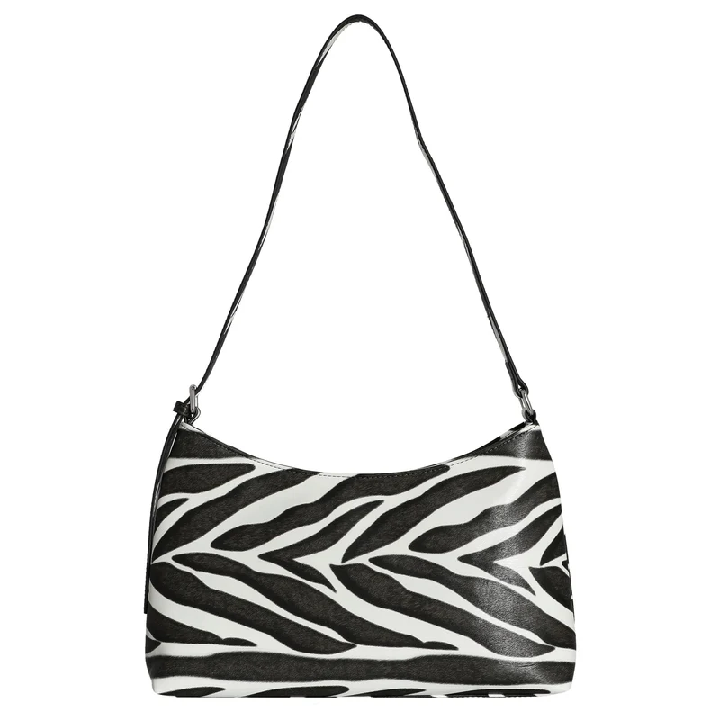 Seidenfelt Fjone - Bolso de hombro 32 cm (zebra)