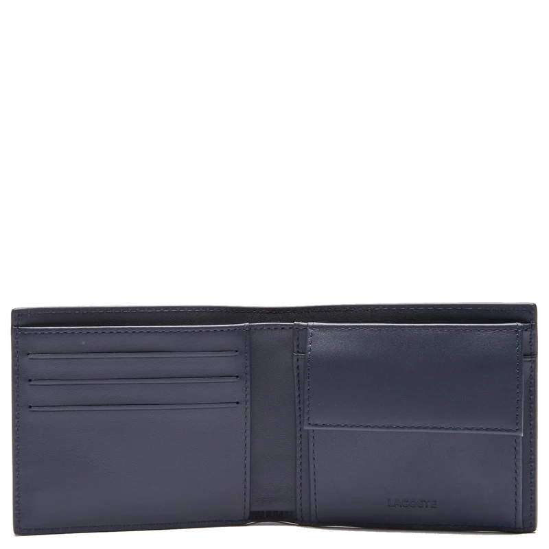 Lacoste FG - Cartera de hombre 3cc 12 cm (blue)