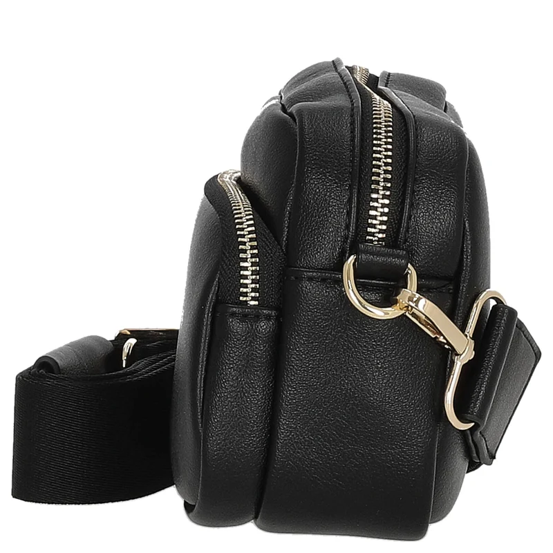 Seidenfelt Heby - Bolso de hombro 18 cm (black/gold)