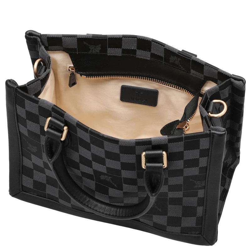 Joop Women Piazza Scacchi Aurelia - Bolso de mano 26.5 cm (black)