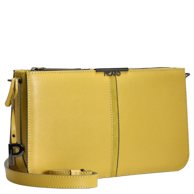 Picard Marie - Bolso bandolera 30 cm Rindsleder (lemon)