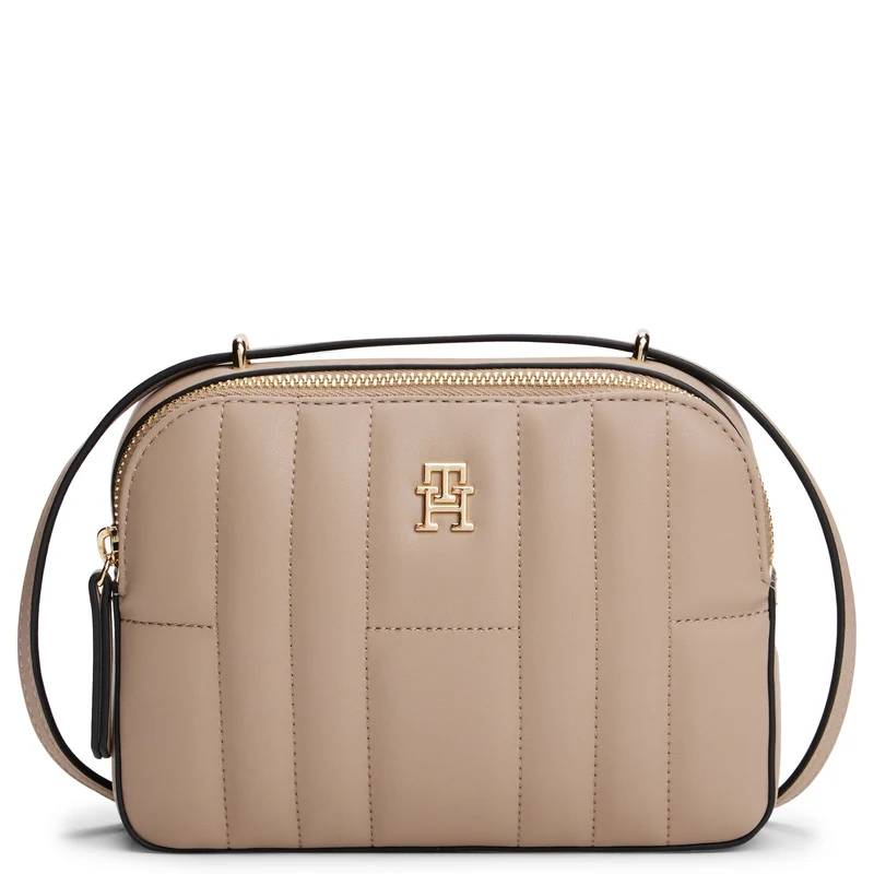 Tommy Hilfiger Feminine Camera - Bolso bandolera 20 cm (costal taupe)
