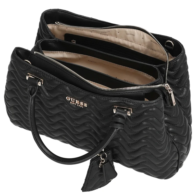 Guess Melisandra - Bolso de mano 33 cm (negro)